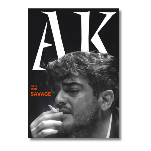 Thala AK Wall Poster Aesthetic