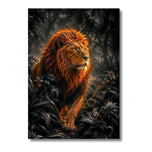 Lion Animal Wall Poster