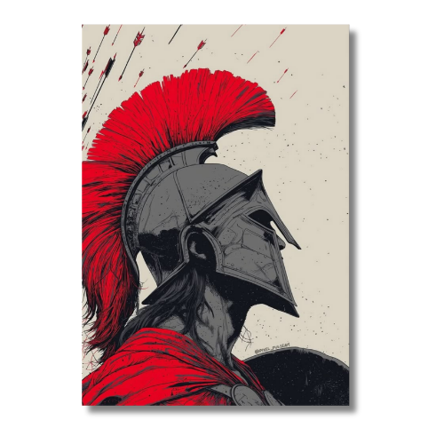 Persian Warrior Wall Poster