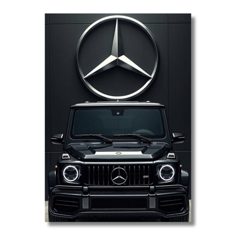 Mercedes-AMG G 63 Car With Logo Wall Poster