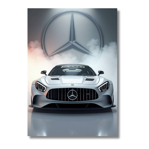 Mercedes-AMG GT Car Wall Poster