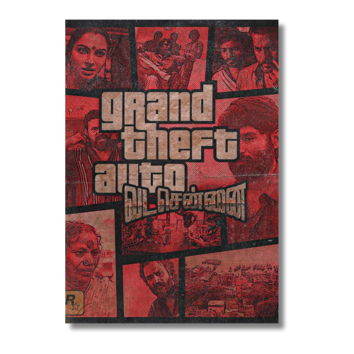Vada Chennai GTA Wall Poster