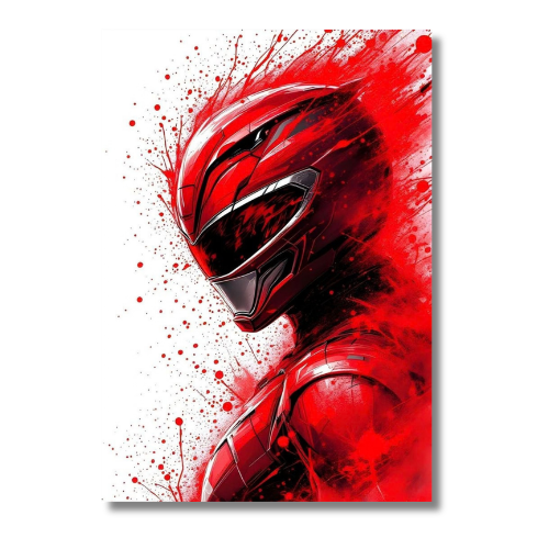 Power Rangers Red Ranger Wall Poster