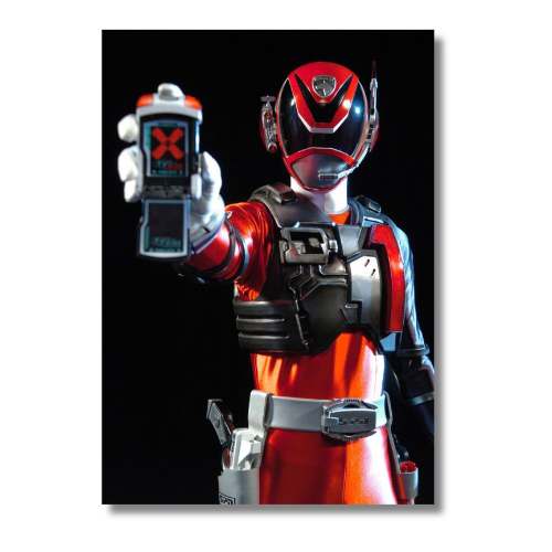 Power Rangers SPD Red Ranger Wall Poster