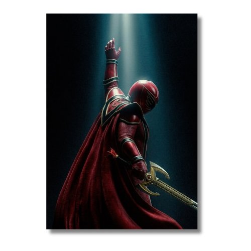 Power Rangers Mystic Force Red Ranger Wall Poster