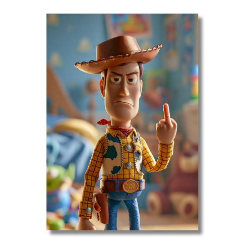 Toy Story Woody Stangin Wall Poster