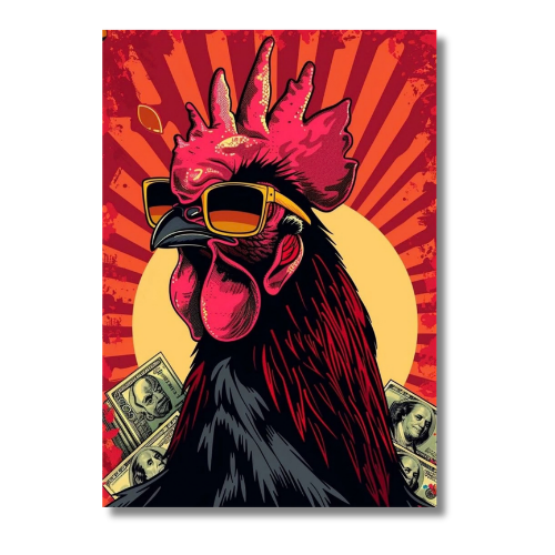 Cock Epic Wall Poster