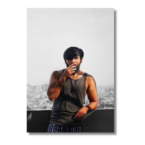 Aditya Varma Smoking Wall Poster