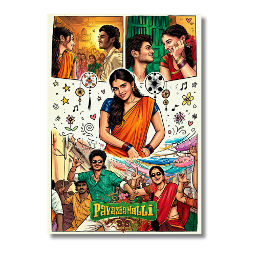 Pazha Malli Song Wall Poster