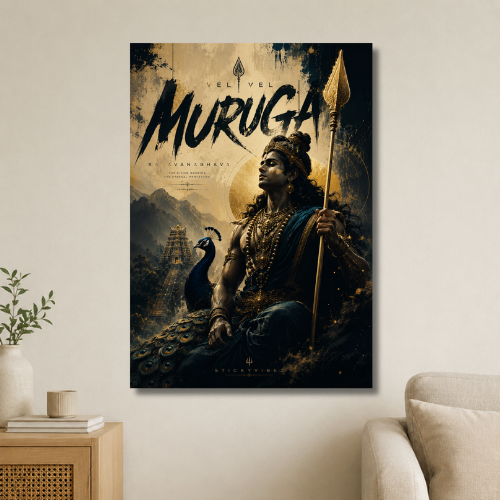 Vel Vel Muruga Wall Poster