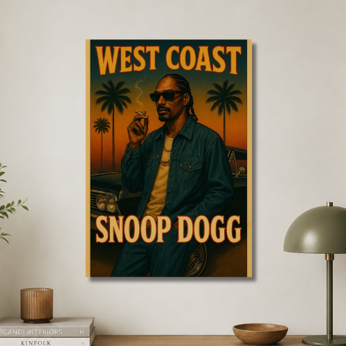 West Coast Wall poster