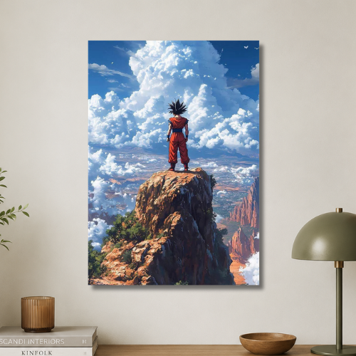 Warrior's view Wall poster