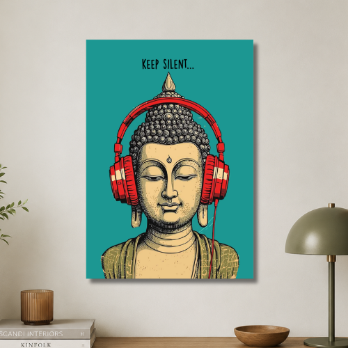 Keep silent Wall poster