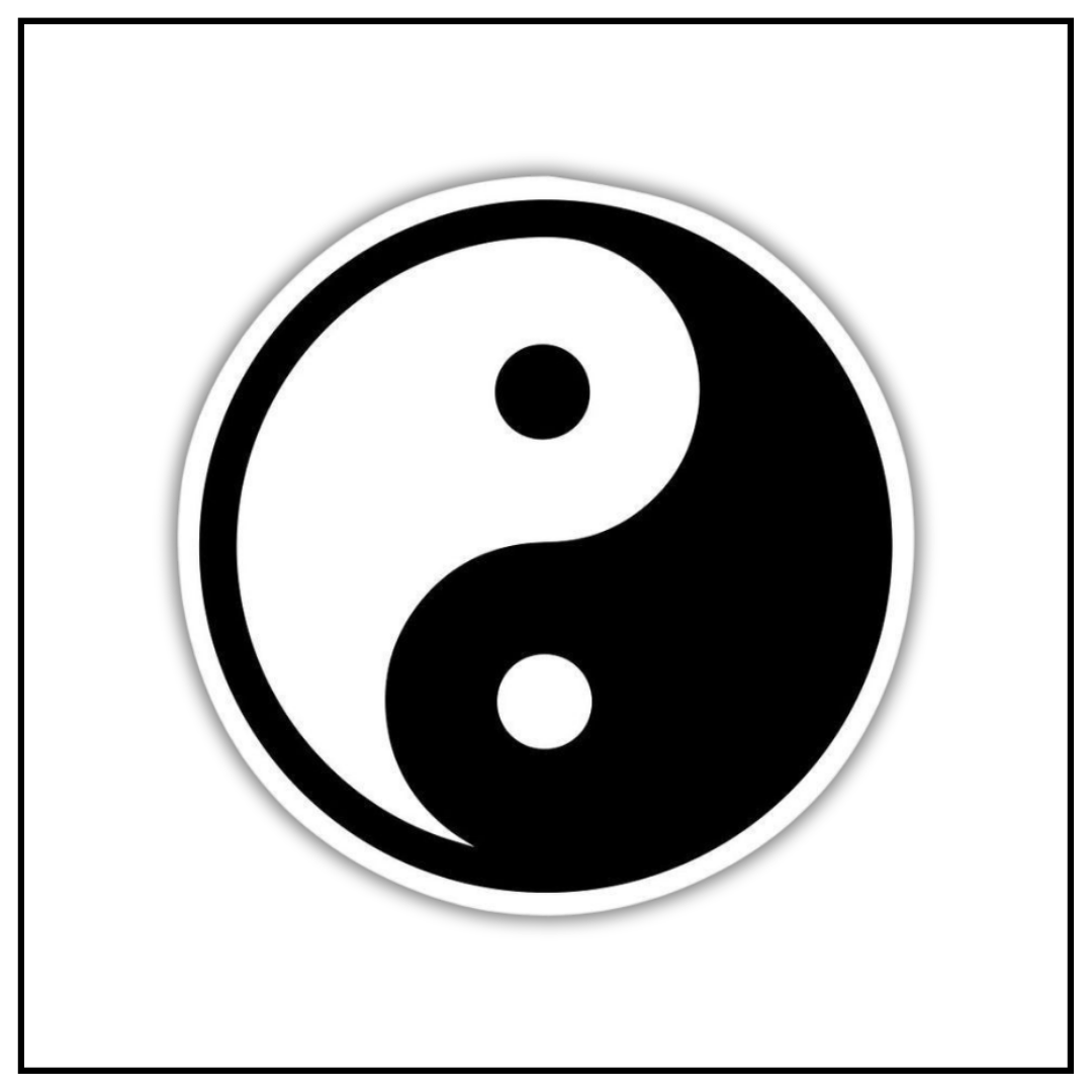 Yin & Yang Sticker