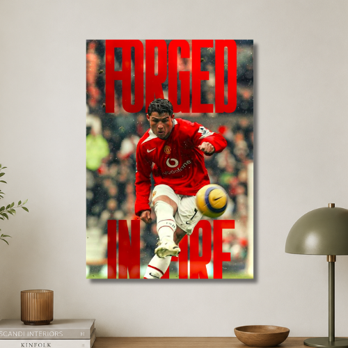 Ronaldo: forged in fire wall poster