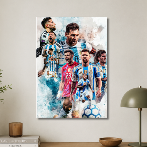 Football: The real fight wall poster