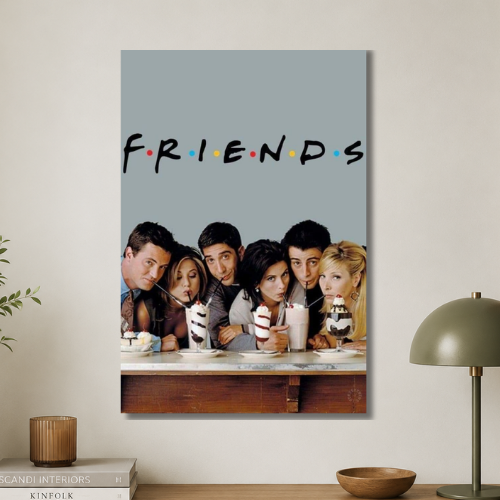 Friends: the gang wall poster