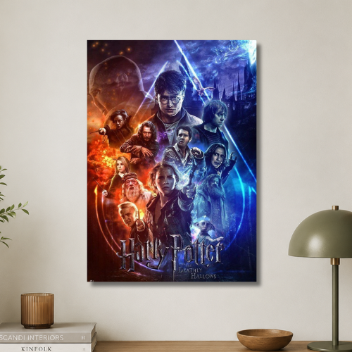 Harry potter and the deathy hallows wall poster