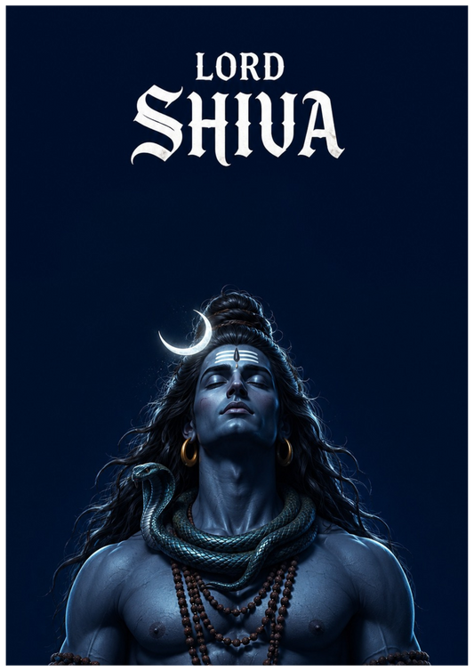 Lord Shiva Wall Poster Collection (Set of 8)