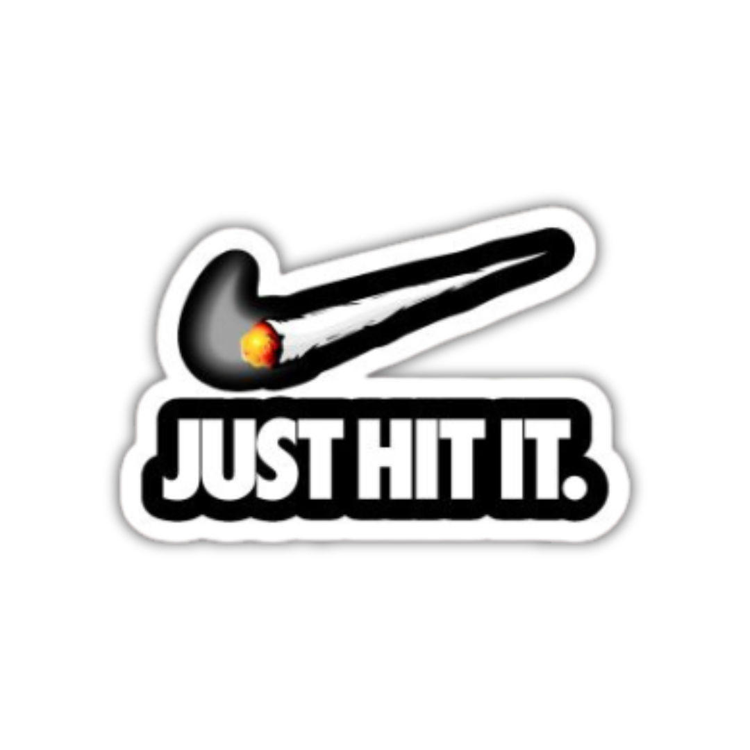Just hit it sticker