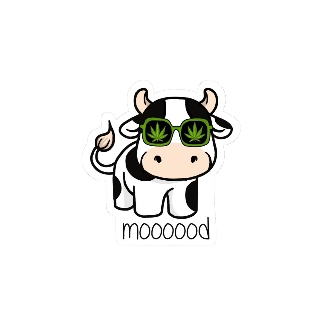 Chill cow sticker