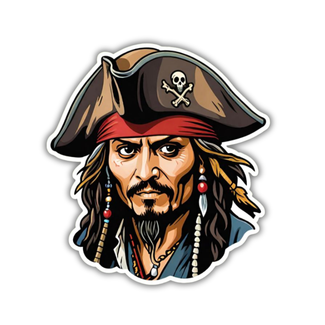 Caribbean legend Sticker