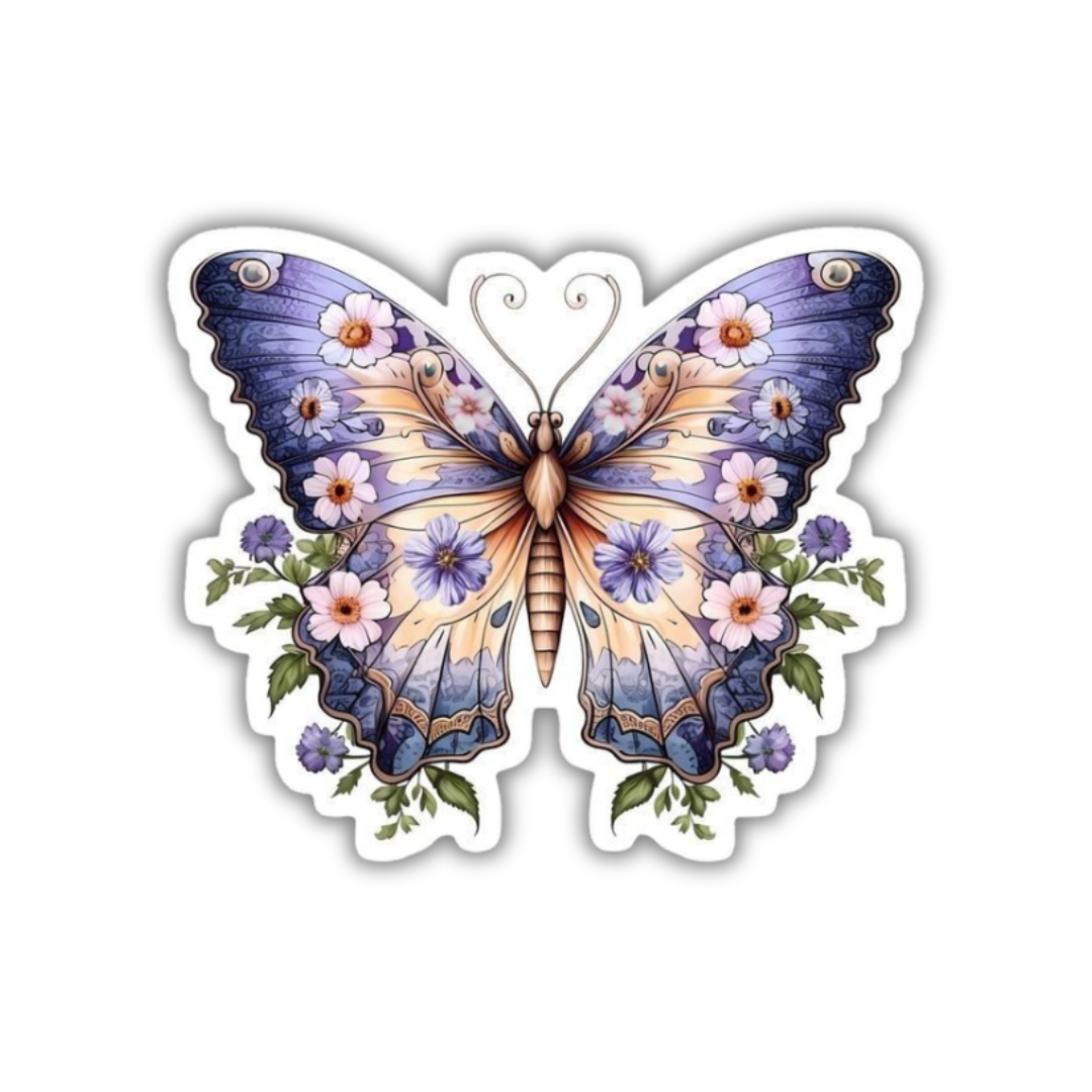 Blossom wings Sticker
