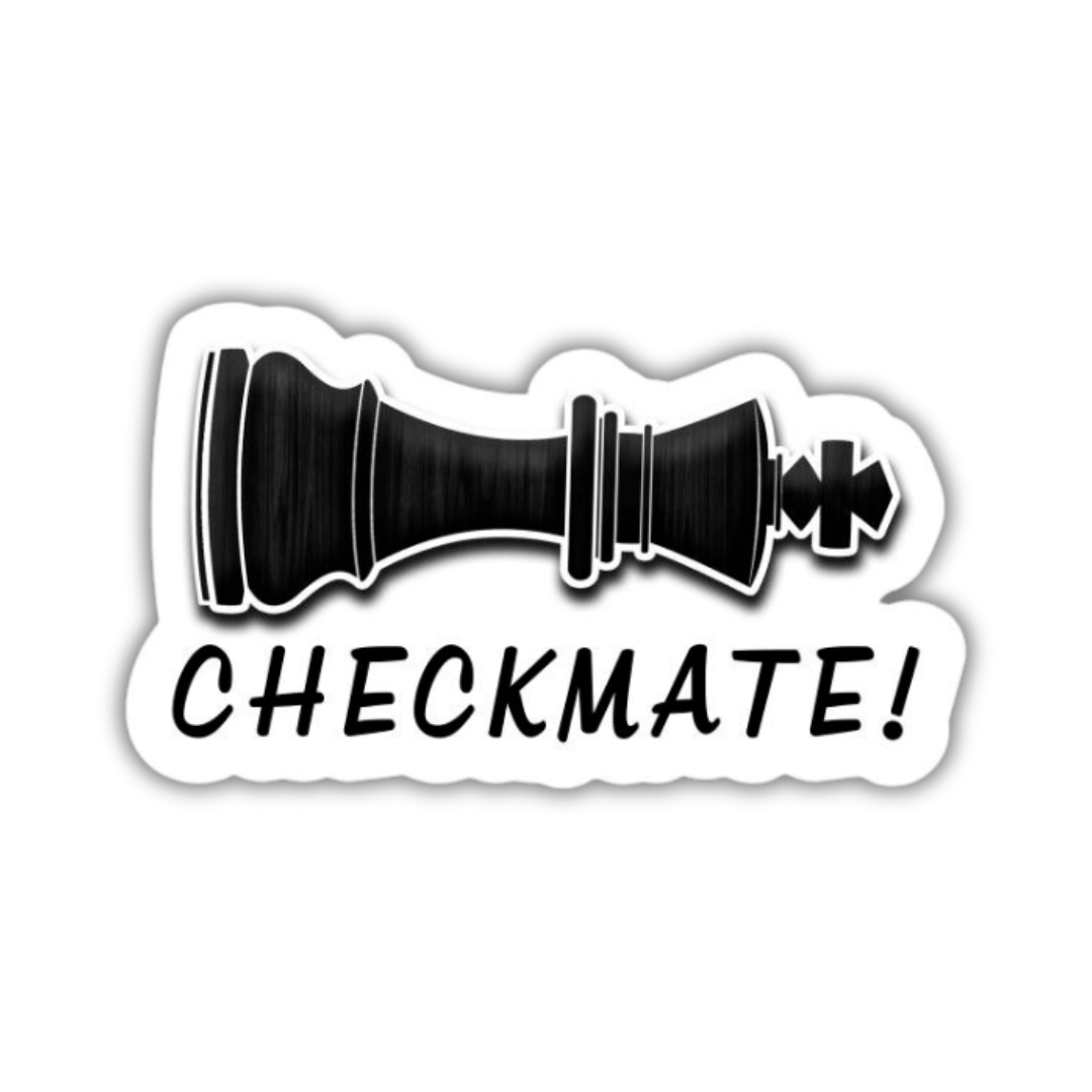 Checkmate Sticker