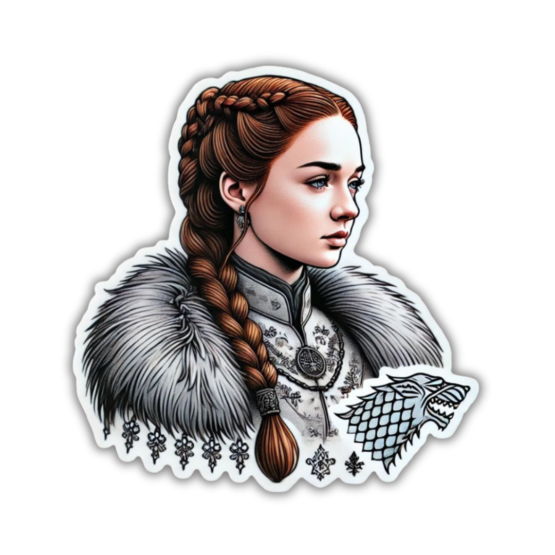 Lady of winterfell Sansa Sticker