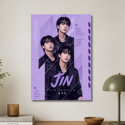 BTS: Jin wall poster