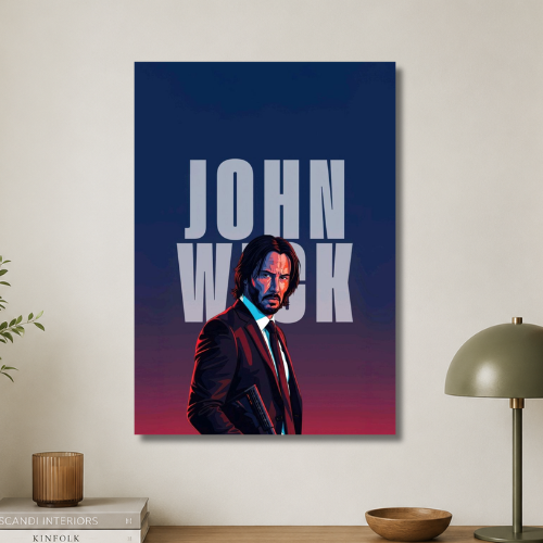 John wick wall poster