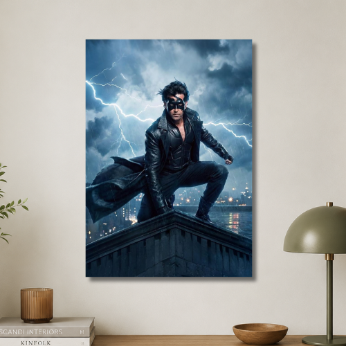 Hrithik roshan: krrish wall poster