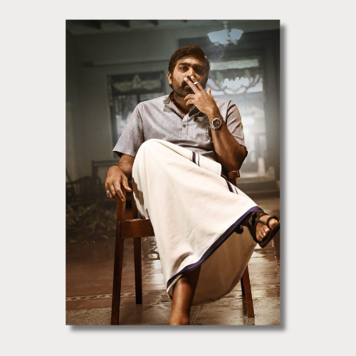 Vijay sethupathu: rayanam wall poster