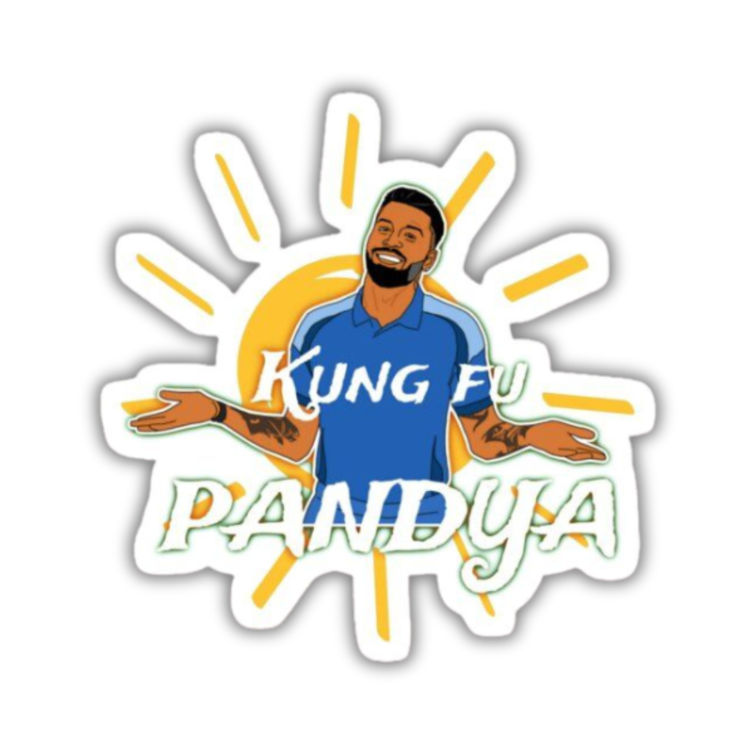 Kung fu Pandya sticker
