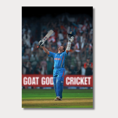 Sachin Tendulkar Epic Wall Poster