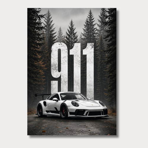 Porsche Car 911 Wall Poster