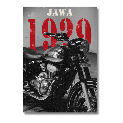 Jawa 1929 Bike Wall Poster