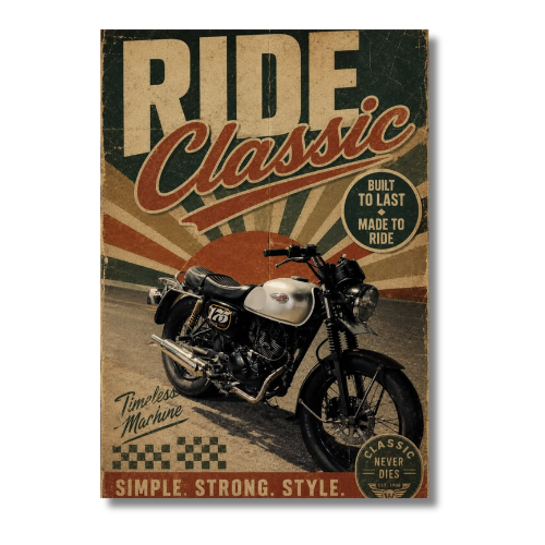 Ride Classic Wall Poster