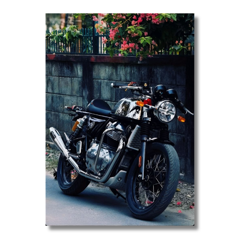 Royal Enfield GT Bike Wall Poster