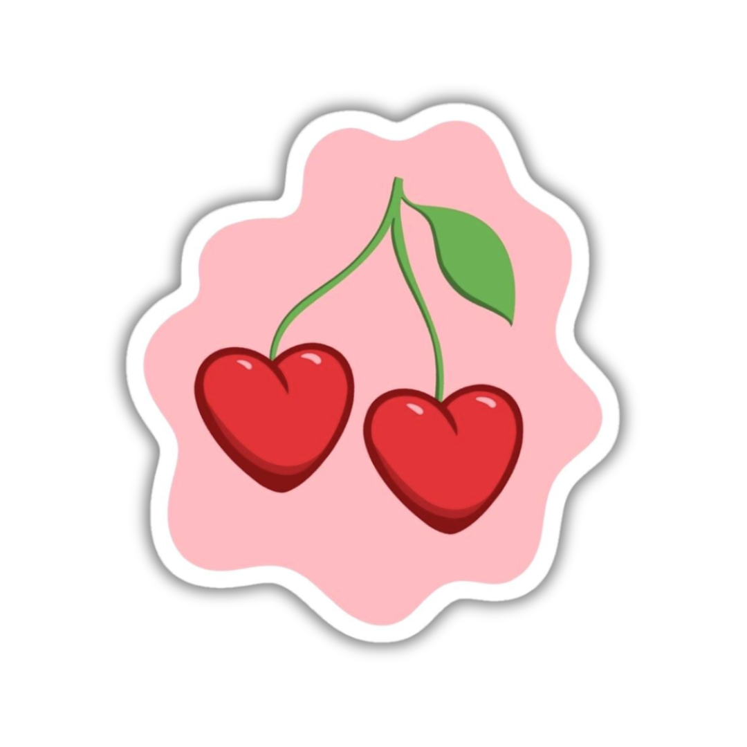 Love Cherries Sticker