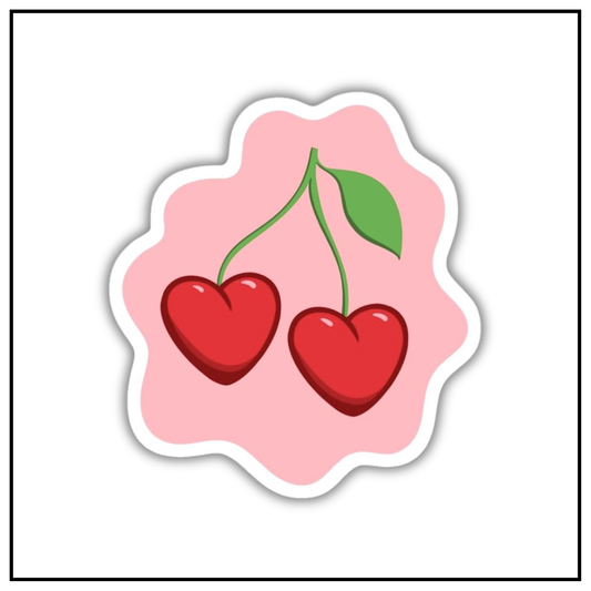 Love Cherries Sticker