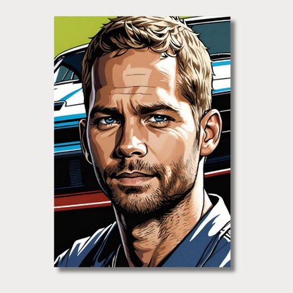 Paul walker wall poster
