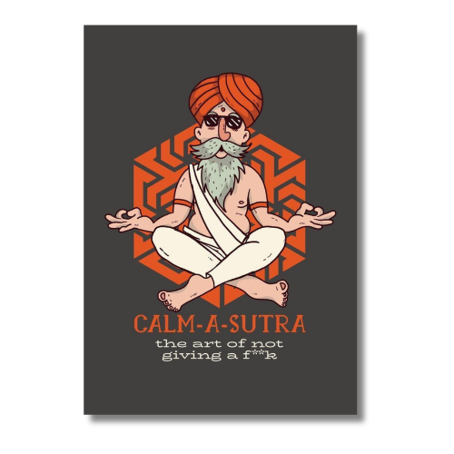 Calm-A-Sutra Wall Poster