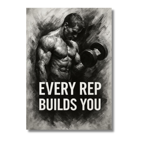Every Rep Builds U Wall Poster