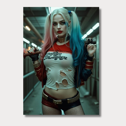 Harley quinn wall poster
