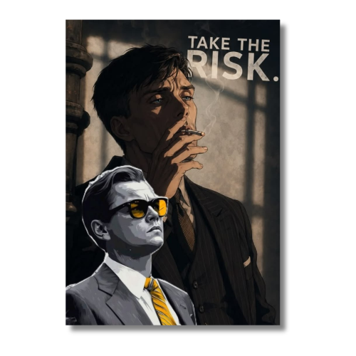 Take the Risk Wall Poster