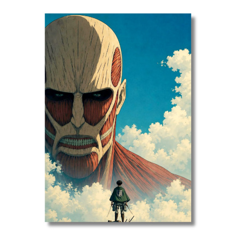 AOT Eren Yeager Titan Wall Poster