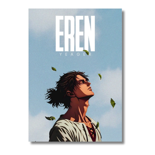 Attack On Titan Eren Wall Poster
