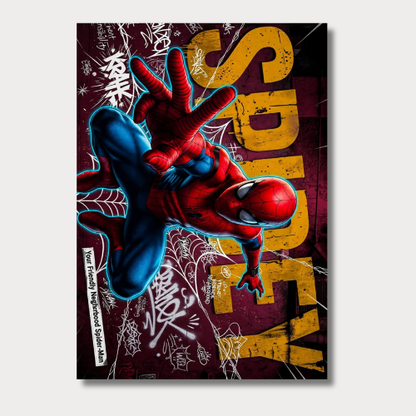 Spidey wall poster
