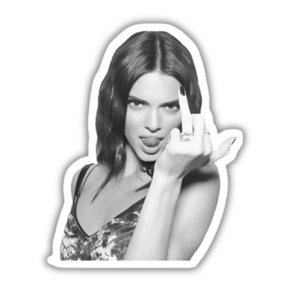 Kendall Jenner v1 Sticker